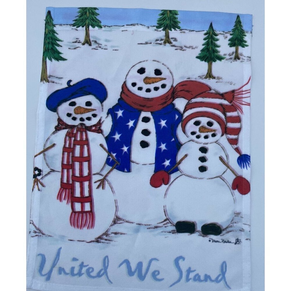 Toland Garden Art Flag 11” x‎ 14.5” United We Stand